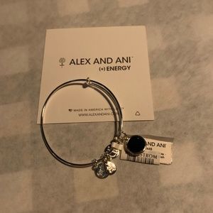 Alex and Ani Emerald Swarovski® Charm Bangle